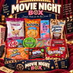 Movie Night Box – Sweet & Salty Snack Variety Box, Movie Snacks Gift Box