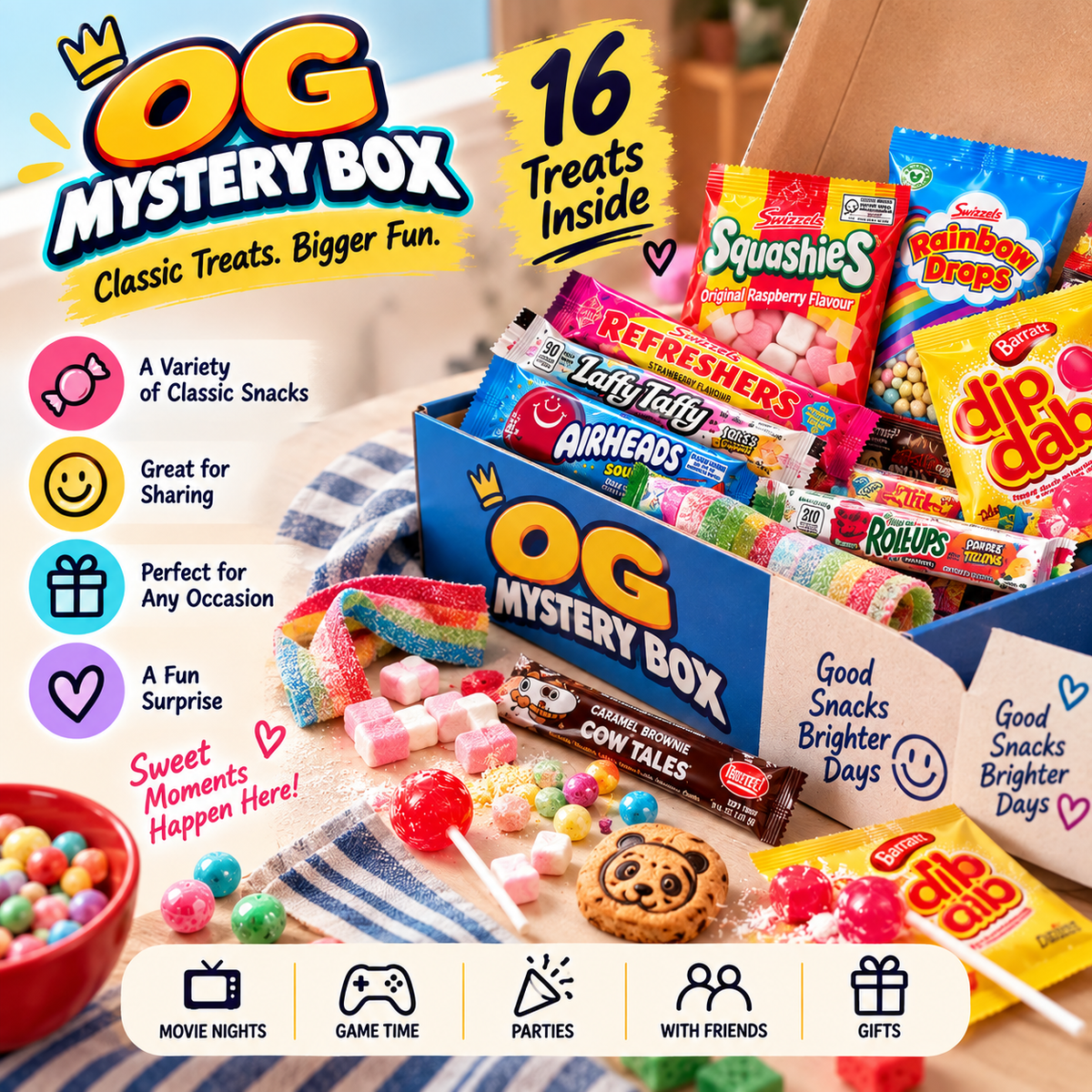 OG Mystery Box – 16 Assorted Sweet Treats