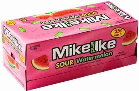 Mike & Ike Sour Watermelon 24x22g