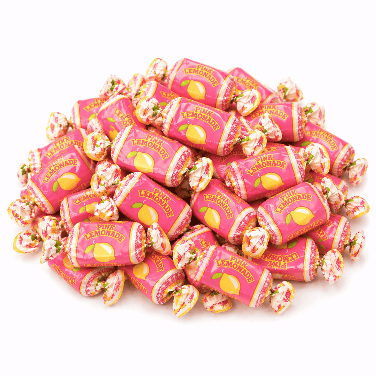 Pink Lemonade Fruit Chewy Candy – 1 lb (454g) – Fruity Chews, Individually Wrapped Soft Candy