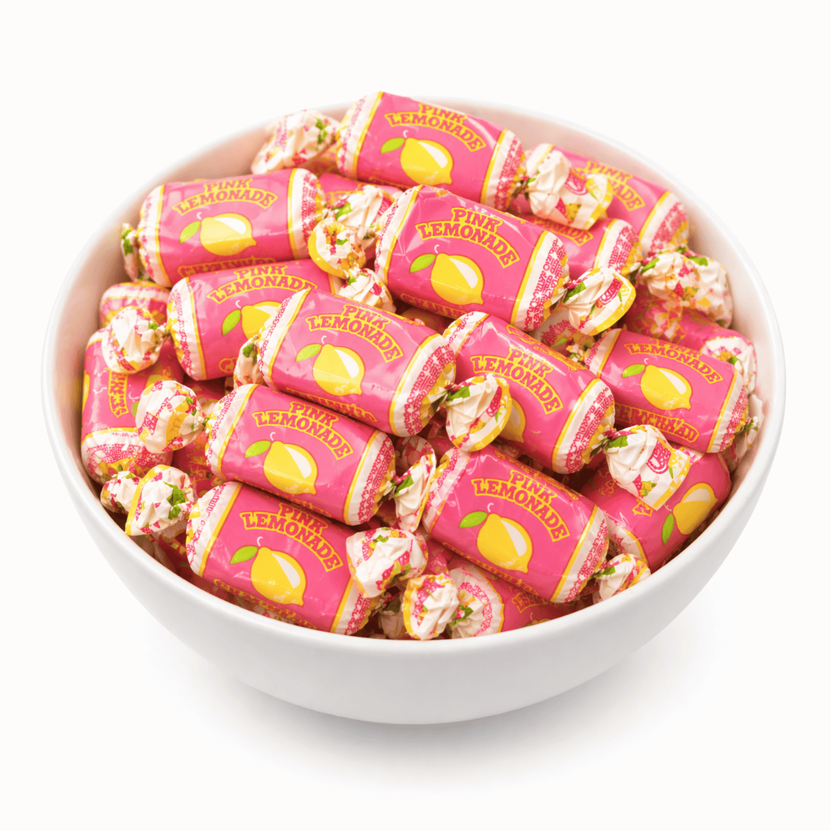 Pink Lemonade Fruit Chewy Candy – 1 lb (454g) – Fruity Chews, Individually Wrapped Soft Candy