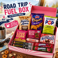 Road Trip Fuel Box - Snack Variety Box for Travel, Road Trips & On-the-Go