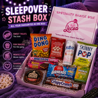 Sleepover Stash Box – Assorted Sweet & Savoury Snacks & Drink