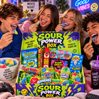 Sour Power Box – Assorted Sour Candy Variety Box, Sweet & Tangy Candy Mix