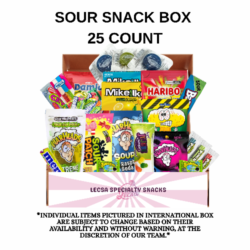 Sour Candy Variety Box – 25 Count