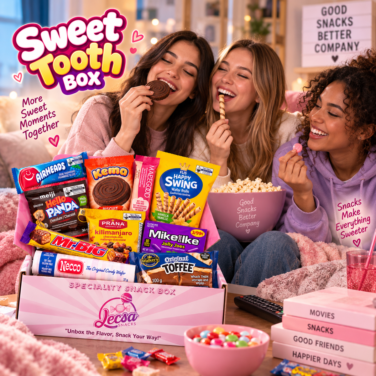 Sweet Tooth Box – 10 Variety Snack Gift Box