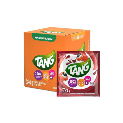 Tang Guaraná Mix – 18 Sachets x 18g Each – Imported from Brazil