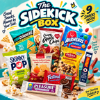 The Sidekick Box – 9 Assorted Sweet & Savoury Snacks