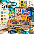 The Sidekick Box – 9 Assorted Sweet & Savoury Snacks