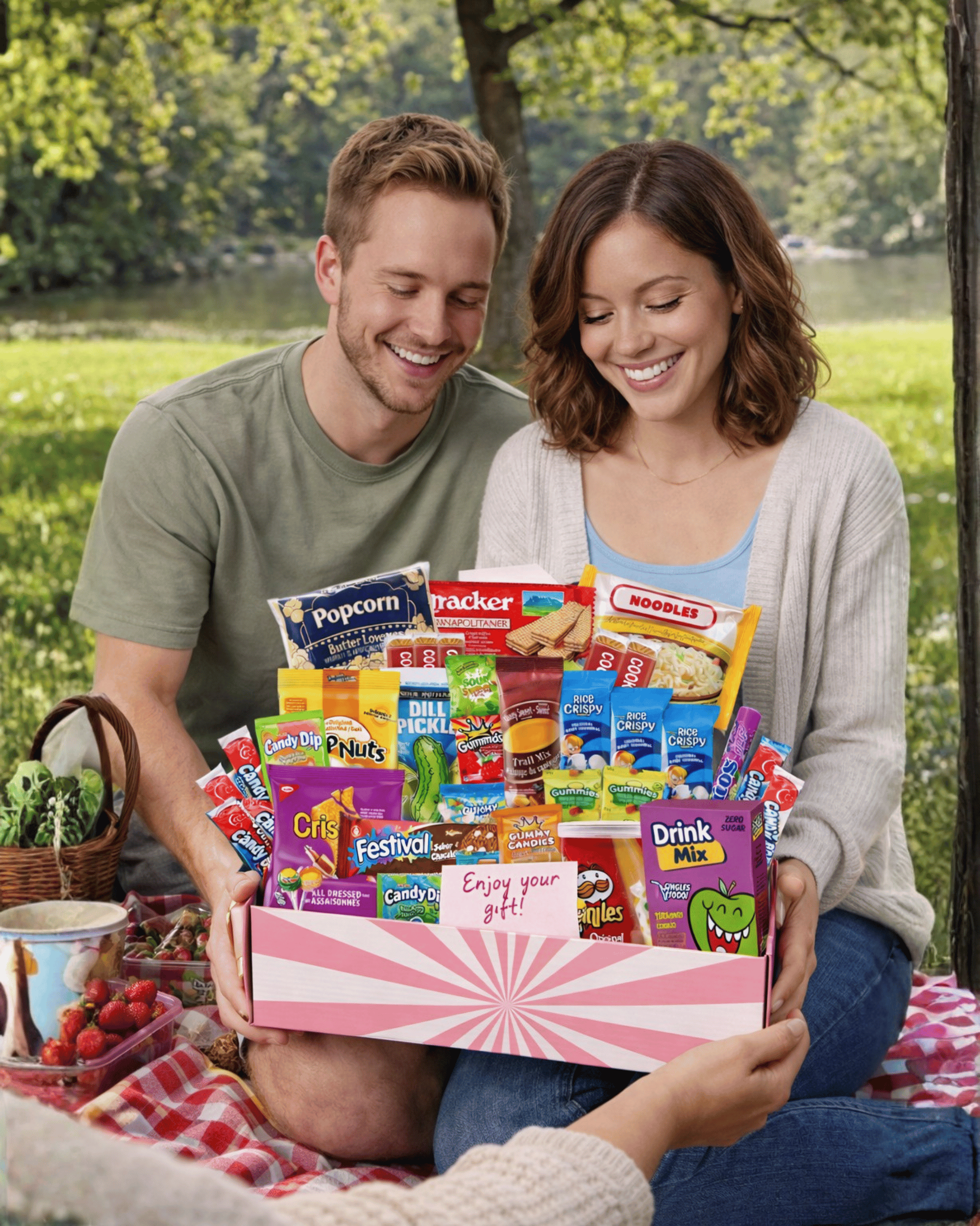 Assorted Snack Box – 45 Count Candy & Treats
