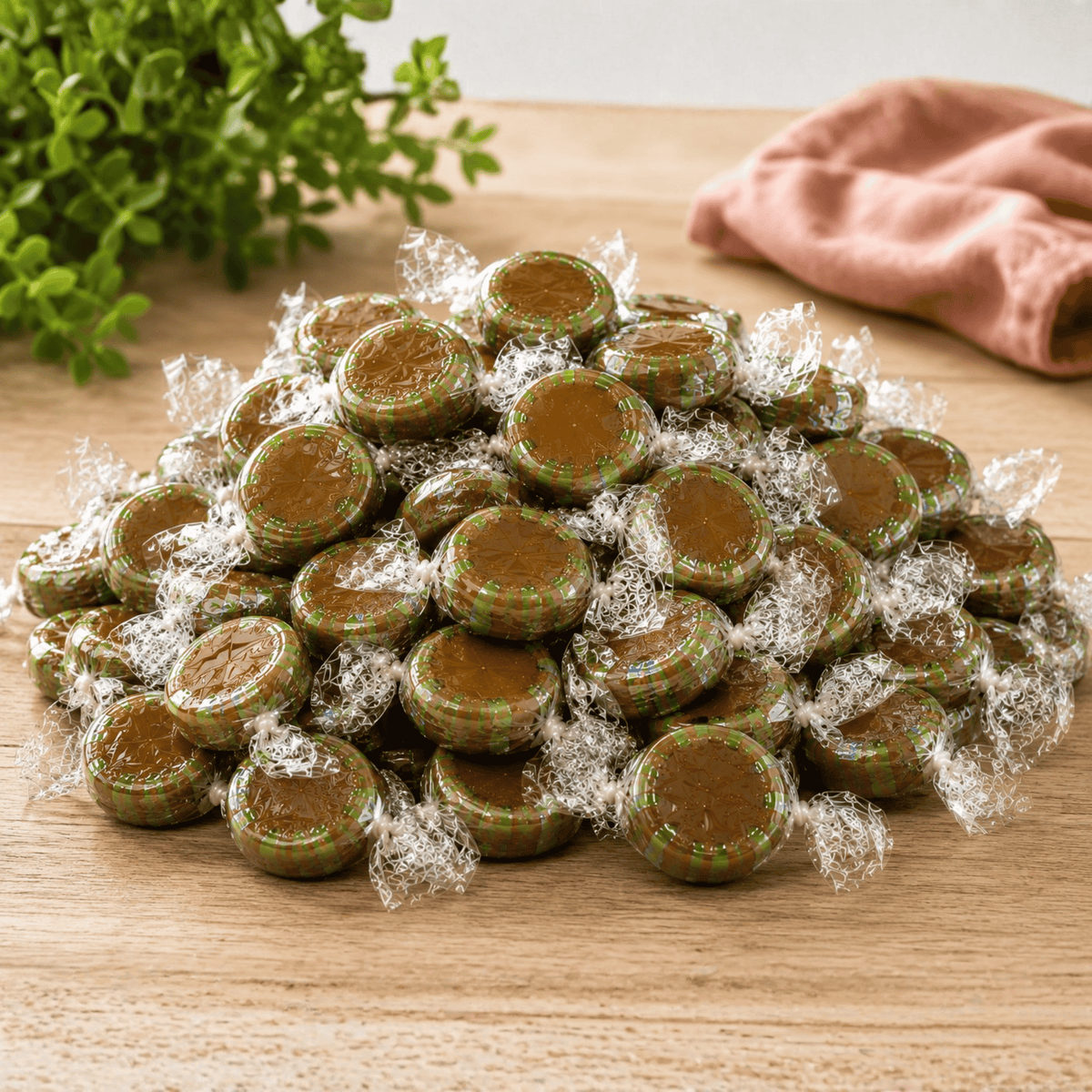 Starlight Chocolate Mint Hard Candy – 1 lb (454g) – Individually Wrapped Chocolate Mint Candies