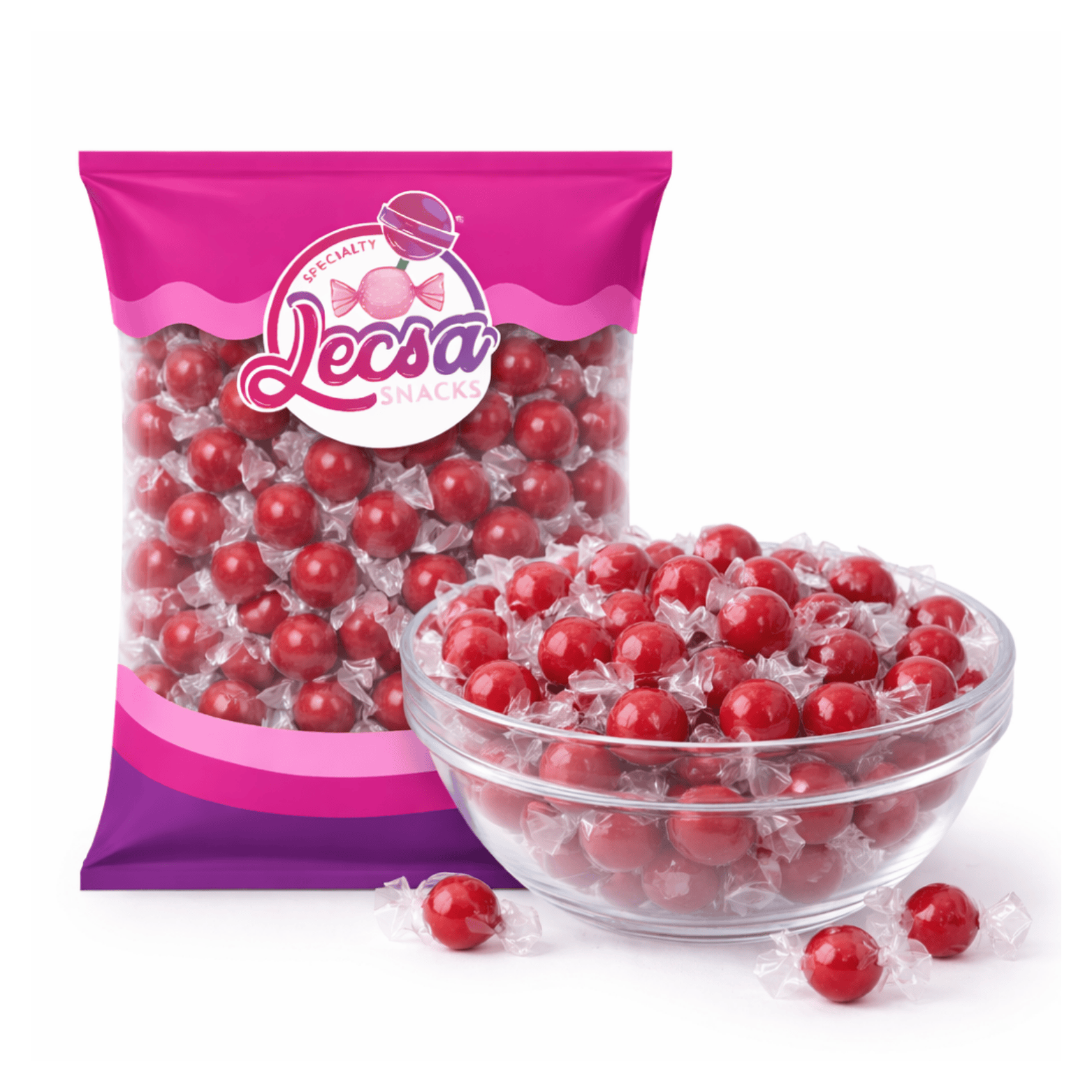 Cinnamon Jawbreaker Hard Candy – 454g (1lb) Individually Wrapped