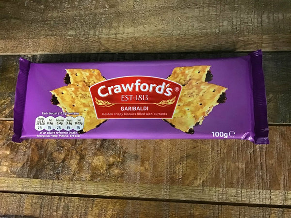 CRAWFORD'S GARIBALDI 12x100g