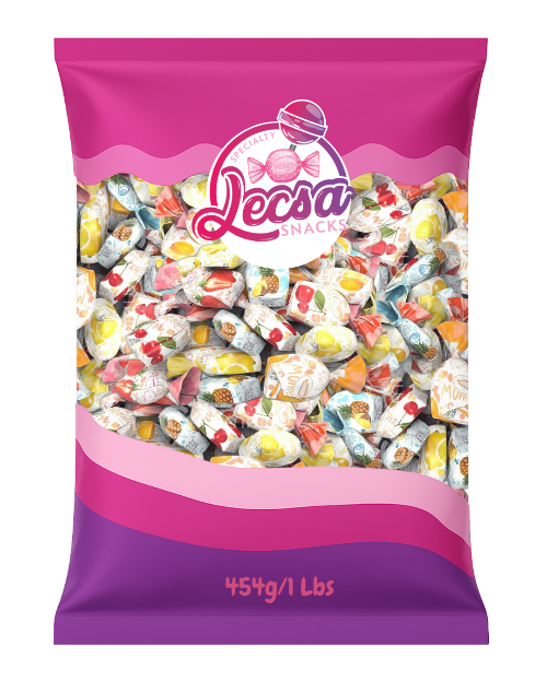 Fruit Filled Hard Candy - Assorted Flavours - (454g./ 1Lb)
