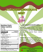 Starlight Chocolate Mint Hard Candy – 1 lb (454g) – Individually Wrapped Chocolate Mint Candies