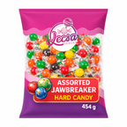 Assorted Jawbreaker Hard Candy 1lb (454g) – Colourful Fruit Flavoured Candy Balls