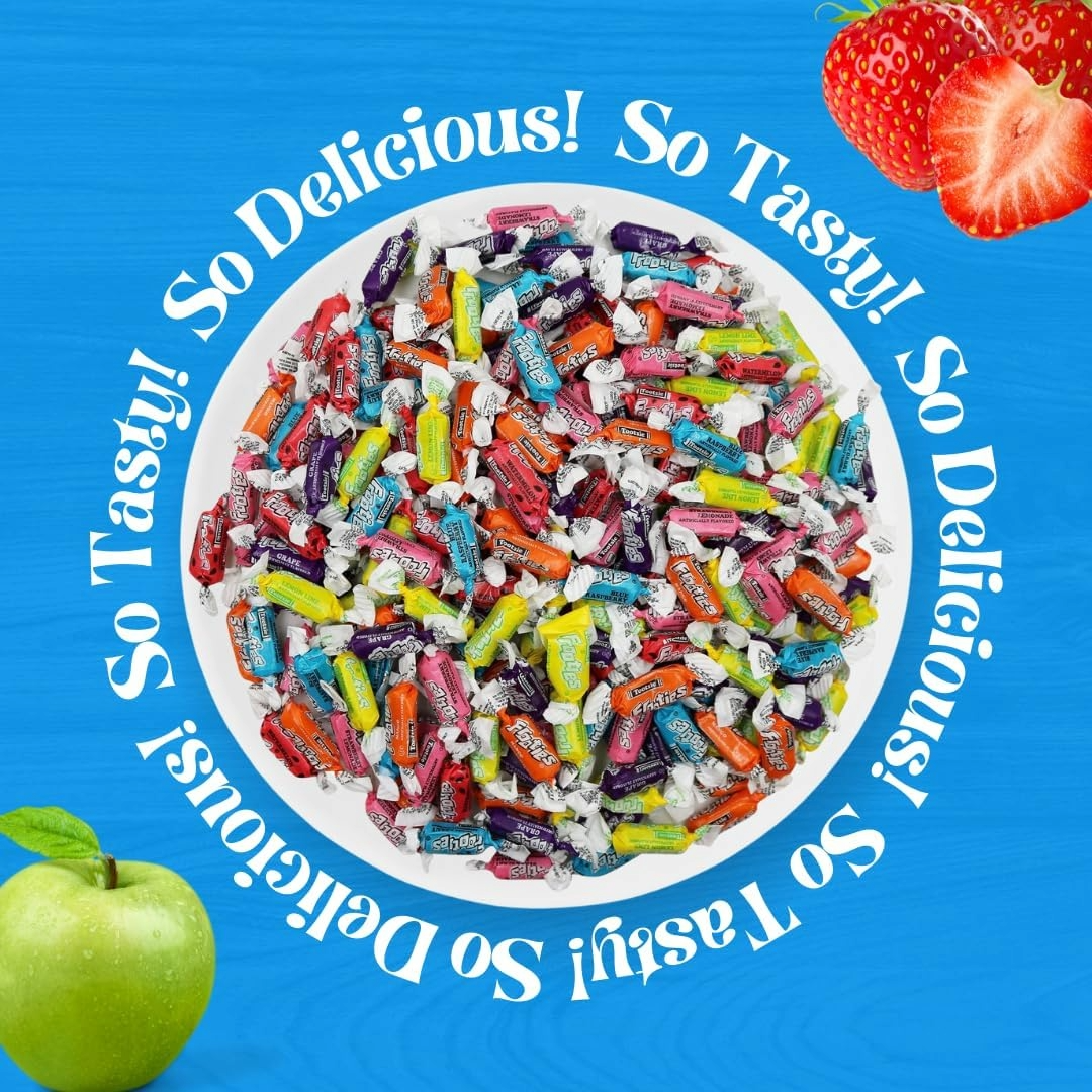 Frooties Chewy Candies 454g (1lb) - Assorted Treats - Variety of Fruit Flavours