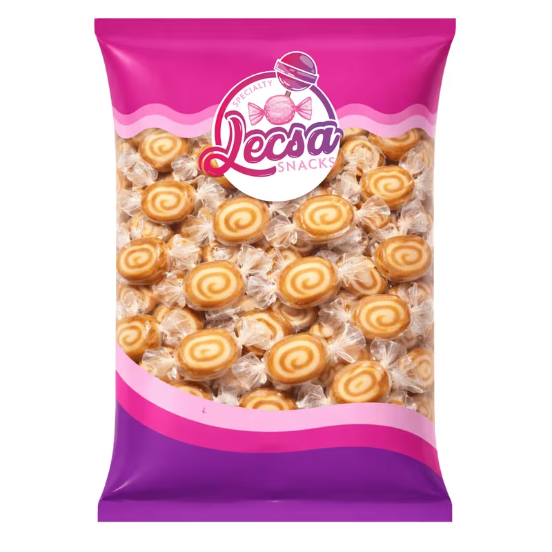 Caramel Coconut Chewy Roll Candy 1 lb (454g) – Coconut Caramel Flavoured Classic Treat