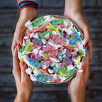 Frooties Chewy Candies 454g (1lb) - Assorted Treats - Variety of Fruit Flavours