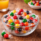 Assorted Jawbreaker Hard Candy 1lb (454g) – Colourful Fruit Flavoured Candy Balls