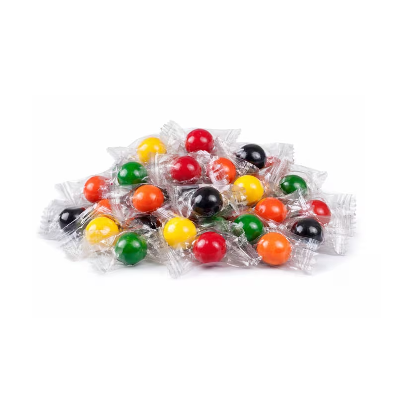 Assorted Jawbreaker Hard Candy 1lb (454g) – Colourful Fruit Flavoured Candy Balls