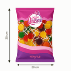 Assorted Fruit Lollipops 1lb (454g) - Individually Wrapped Mixed Fruit Flavored Hard Candy