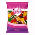 Assorted Fruit Lollipops 1lb (454g) - Individually Wrapped Mixed Fruit Flavored Hard Candy