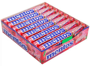 MENTOS RED BERRIES 16 x 37,5g (Brazil)