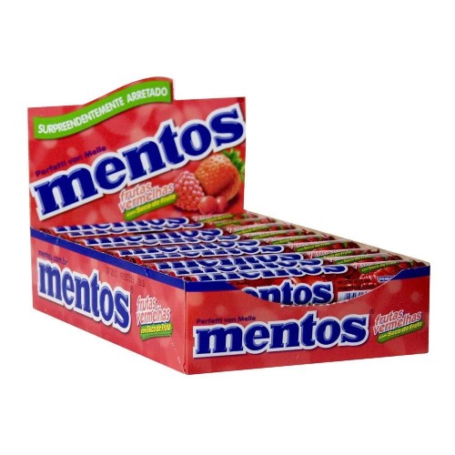 MENTOS RED BERRIES 16 x 37,5g (Brazil)