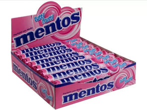 MENTOS TUTTI FRUTTI 16 x 37,5g (Brazil)