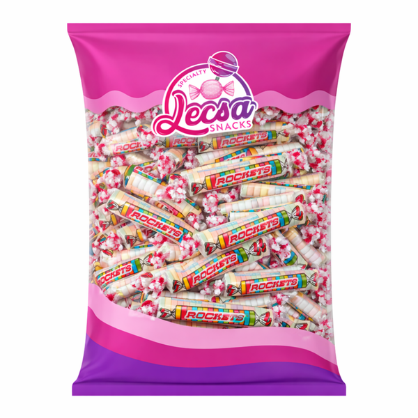 Mini Rockets Candy – 454g (1lb) Individually Wrapped