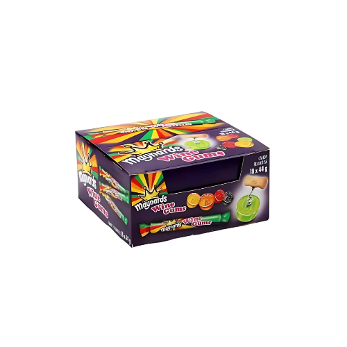 Maynards Wine Gum Rolls 18x44g