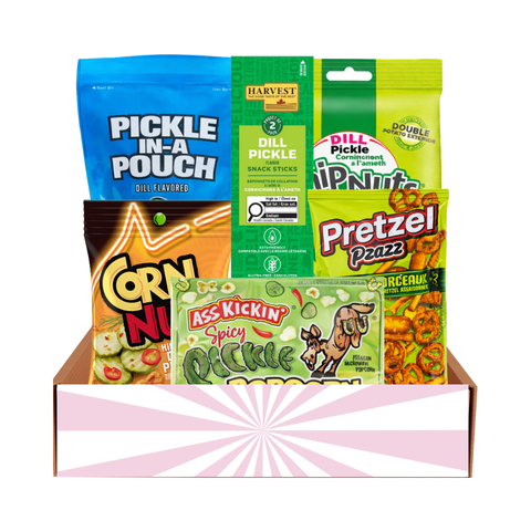 Spicy Dill Pickle Snack Bundle – 6 Count Variety Pack – Pickle Lover Gift Box