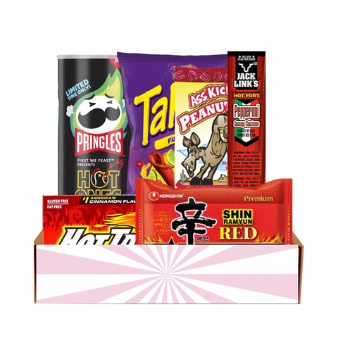 Extreme Spicy Snack Bundle – 6 Count Heat Challenge Bundle – Ultimate Heat Lover Gift Set