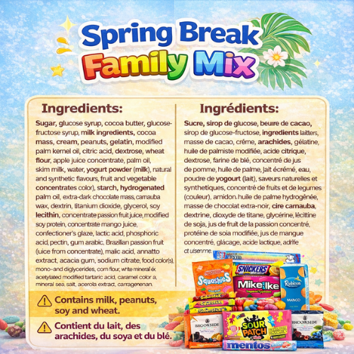 Spring Break Family Mix Bundle – 15 Count Assorted Variety Pack