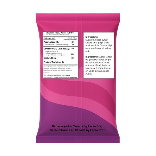 Strawberry Filled Hard Candy – 454g (1lb) Individually Wrapped