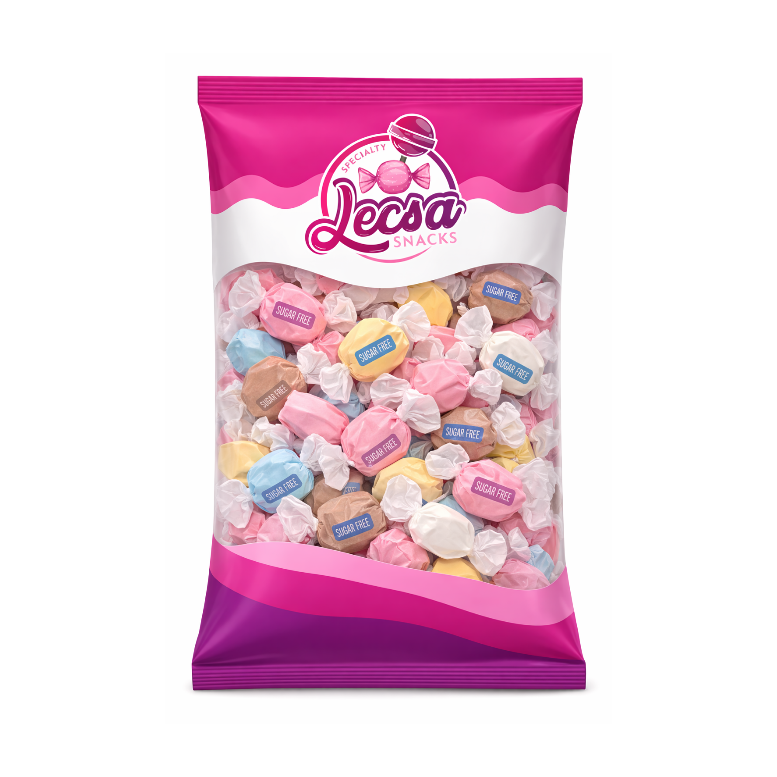Sugar Free Salt Water Taffy – 454g (1lb) Individually Wrapped