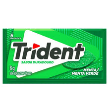 TRIDENT GREEN MINT CHEWIING GUM 168g (BRAZIL)