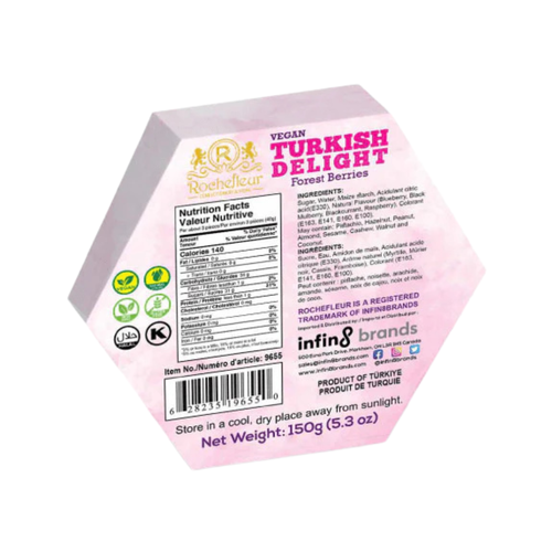 Vegan Turkish Delight Forest Berries 150g - Turkey