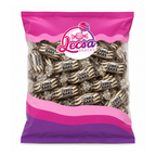 Zebra Peanut Butter Candy Bars 454g (1lb) - Individually Wrapped, Crunchy Retro Candy,