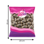 Zebra Peanut Butter Candy Bars 454g (1lb) - Individually Wrapped, Crunchy Retro Candy,